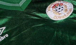 Hibs home shirt 1980s Umbro, the Scottish Football Blog