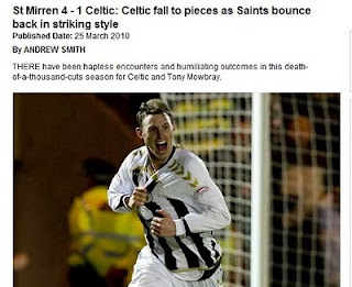 The Scotsman gets it wrong, The Scottish Football Blog